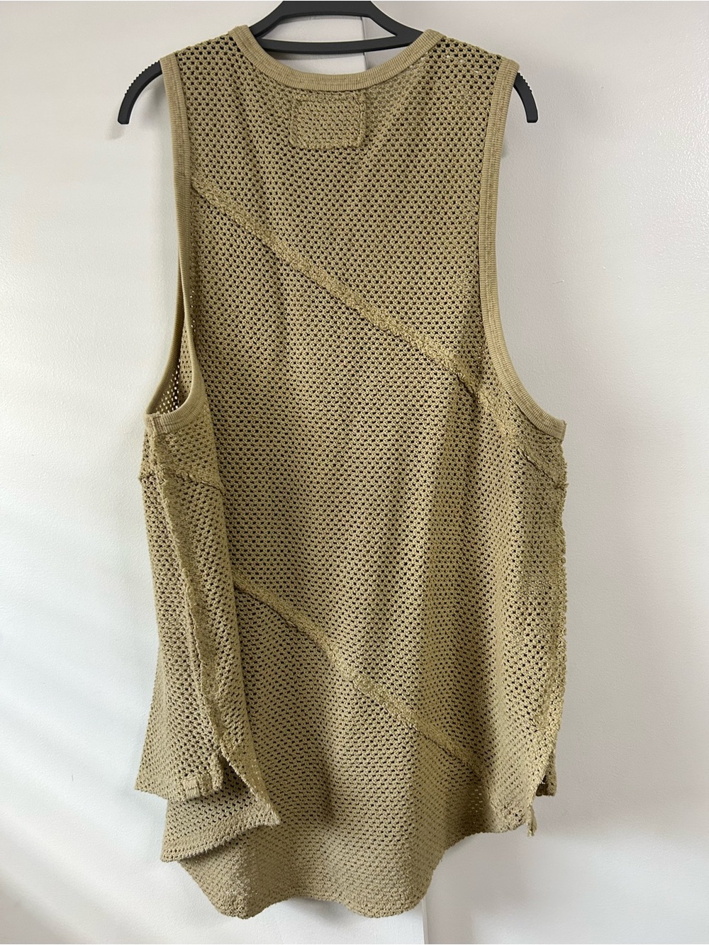 Free People Tan Mesh Tank Top - Picture 8 of 8